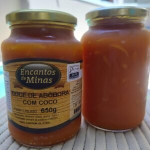 Doce de Abóbora com Coco